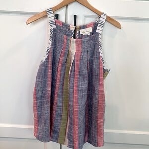 Anthropologie sleeveless summer top